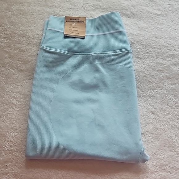 Pink Active seamless High Waist Full Length Leggings XL - Picture 4 of 4